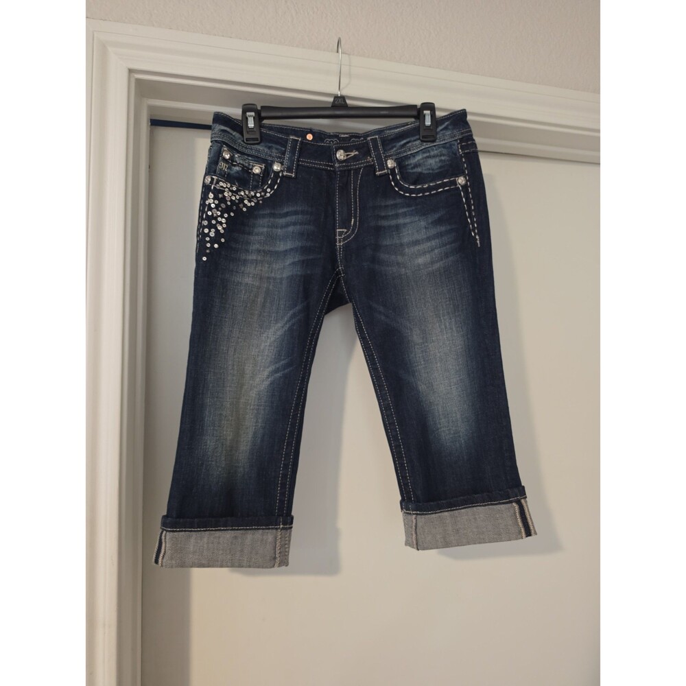 Miss Me Women's Embellished Capri Jeans Size 29. Worn once